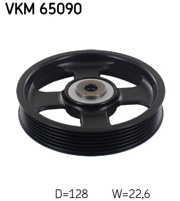 Galoppino/Guidacinghia, Cinghia Poly-V - VKM 65090 SKF